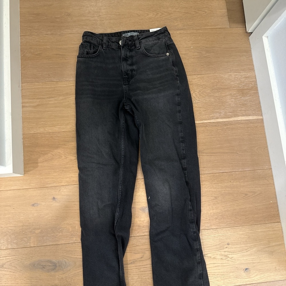 zara black jeans